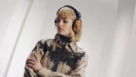 Наушники Dyson OnTrac™ (черный никель/алюминий с ЧПУ)