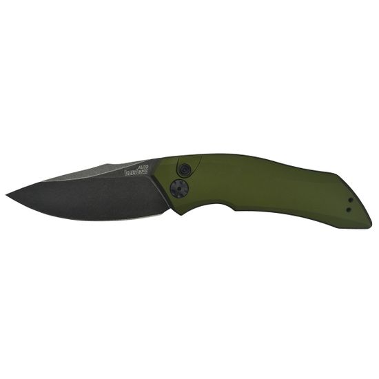 Складной нож KERSHAW Launch 1 7100OLBW c клинком из стали 154CM, рукоять алюминий