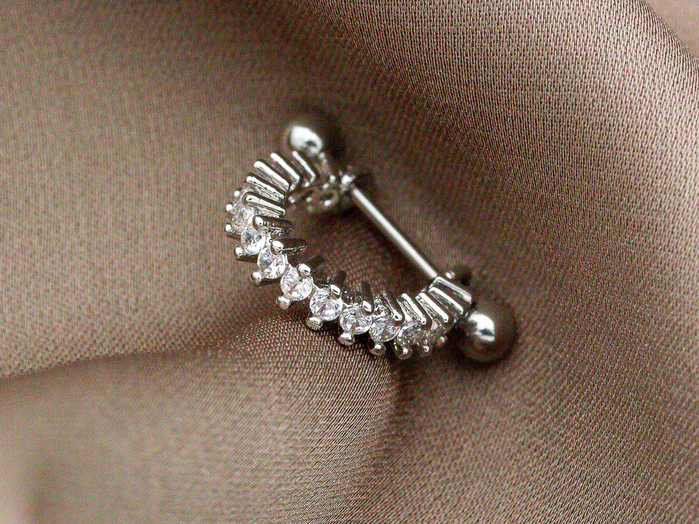 Украшение для пирсинга, 16х12мм