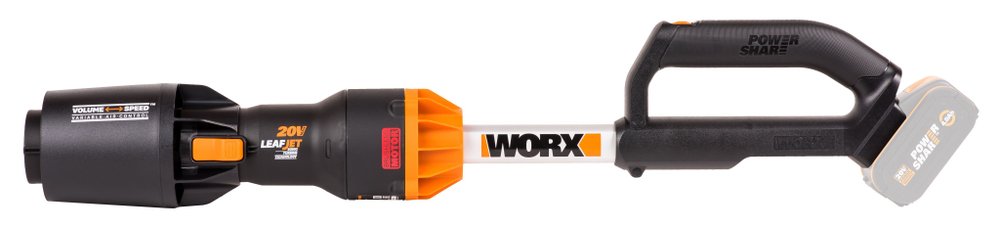 Аккумуляторная воздуходувка бесщеточная WORX WG543E.9