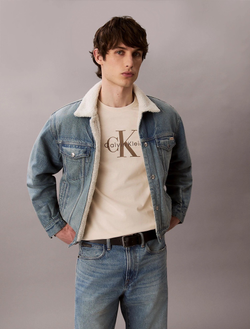 Футболка Calvin Klein Monologo Chalk