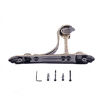 Кронштейн Барокко консольный однорядный d25 мм, цвет антик