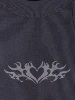 Летний кроп топ трикотажный детский