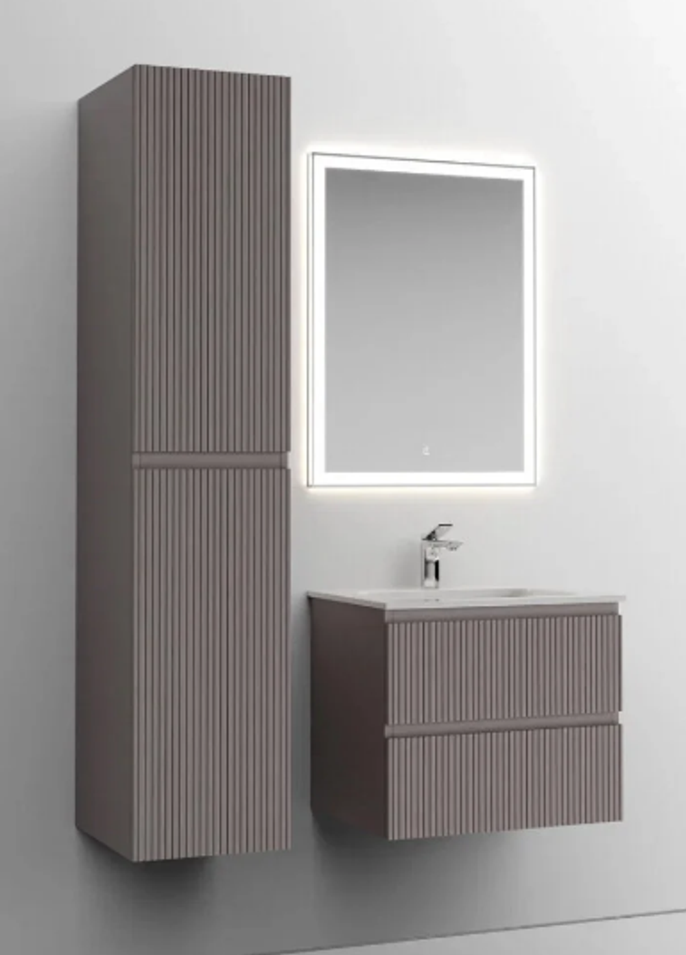 Тумба подвесная SANCOS Snob T 590х445х500, c двумя ящиками оснащенными доводчиками, Doha Soft, арт.SNT60SM