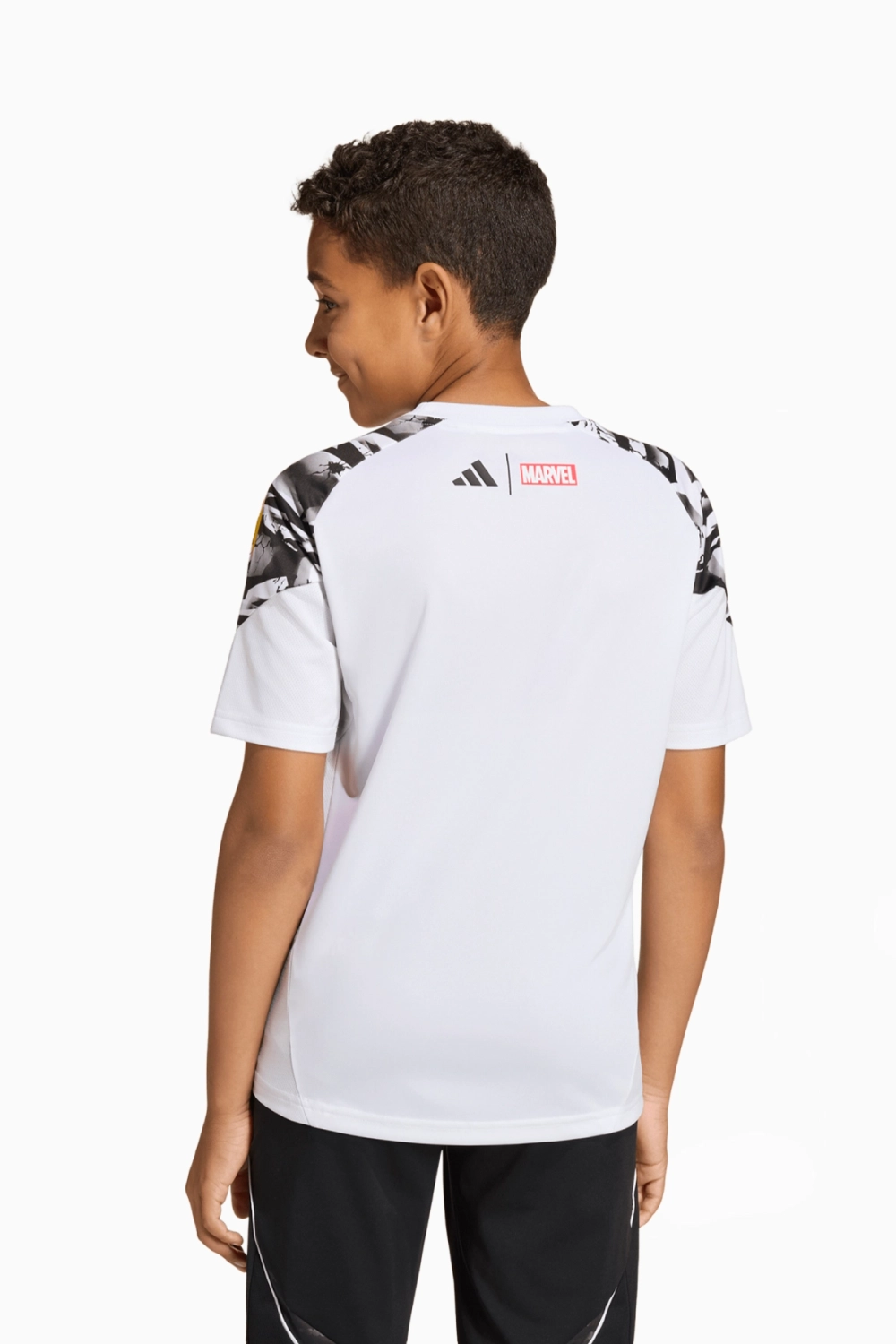 Футболка adidas Real Madrid x Marvel 25/26 Competition Training Junior - белый