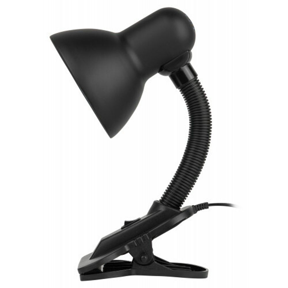 Настольный светильник ЭРА N-212-E27-40W-BK на прищепке черный