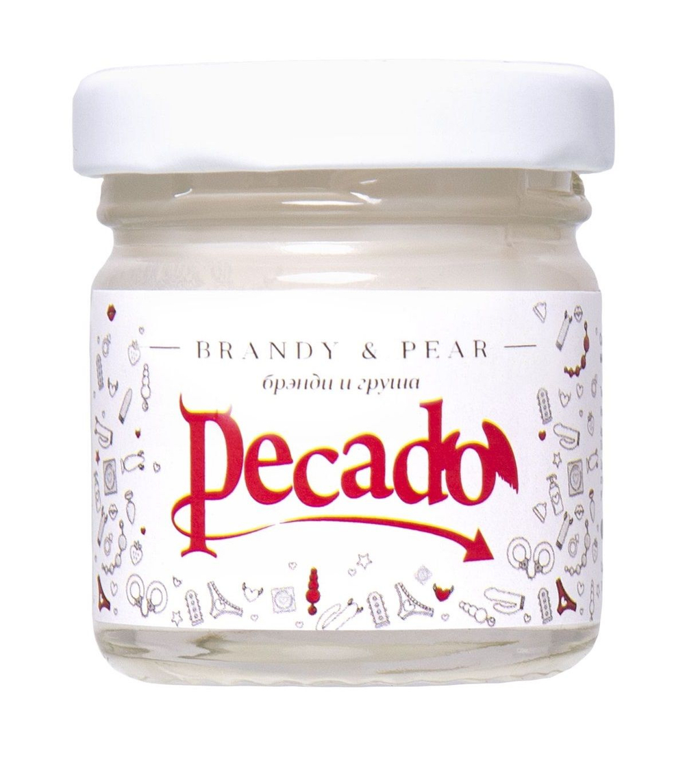 Массажная свеча Brandy & Pear - 35 мл.