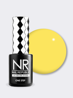 Nail Republic Гель-лак One Step 04 Желтый однофазный, 10 мл