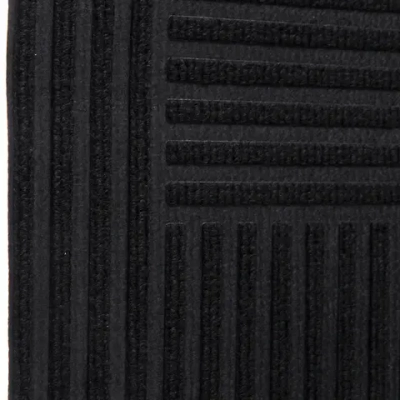 Коврик придверный 45*75см»Комфорт» черный