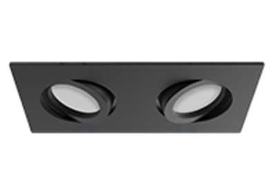 Светильник MR16 SKILL DUO чёрный, 172*90/150*70 мм, 50 шт/кор