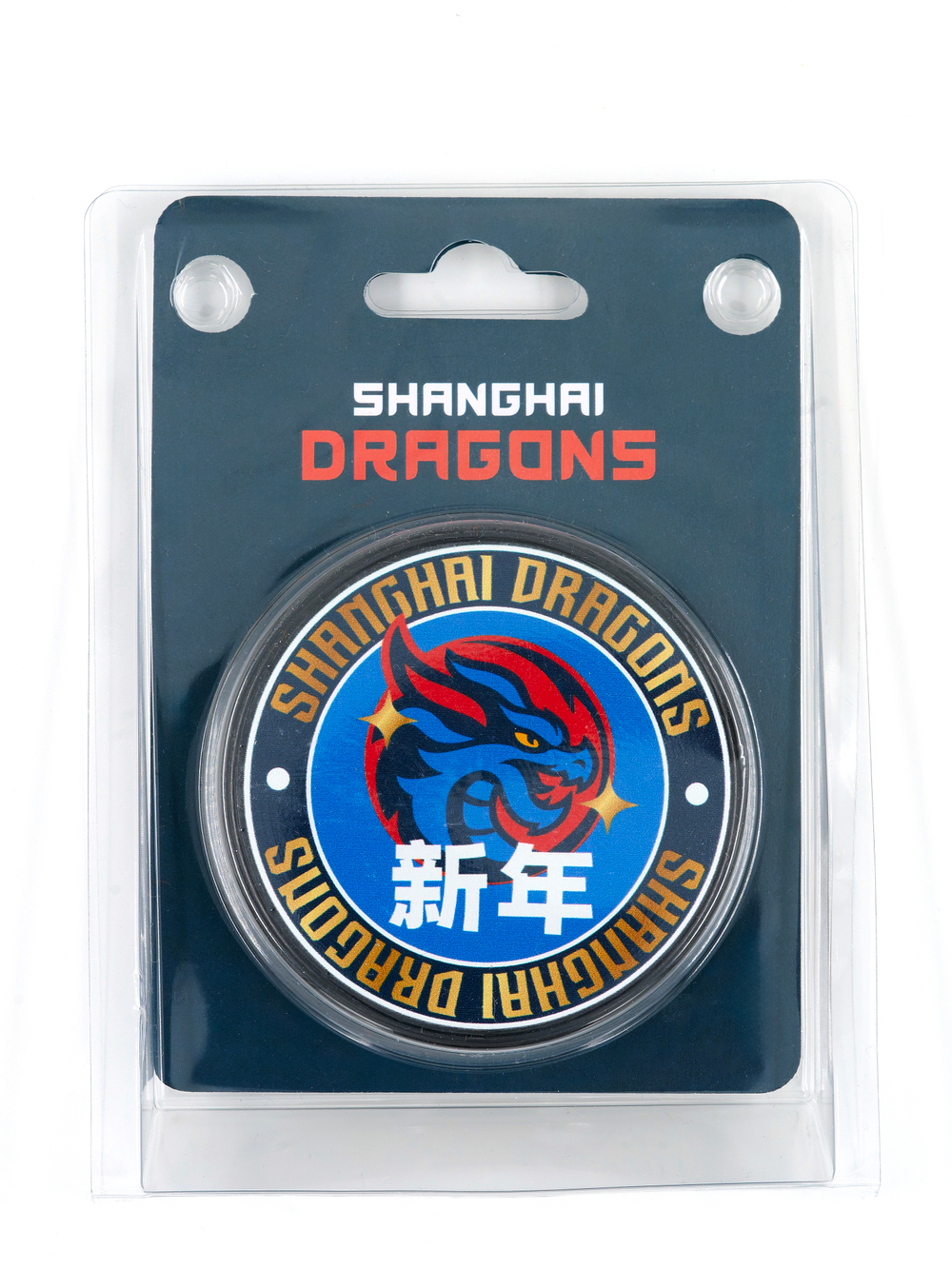 Шайба новогодняя