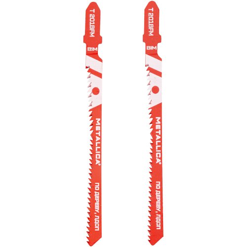 Пилки д/лобзика METALLICA Ultra T201BFM 100/75мм шаг 2мм по дереву,ЛДСП 2шт   908952