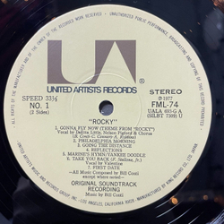 Винтажная виниловая пластинка LP Bill Conti Rocky Motion Picture Score (Japan 1977) (No Obi) Going The Distance