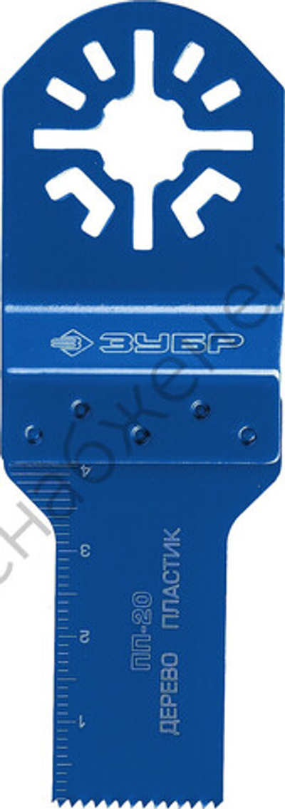 ЗУБР ПП-20 UniLock, 20 x 40 мм, OIS-хвост., Насадка прямая пильная, Профессионал (15565-20)