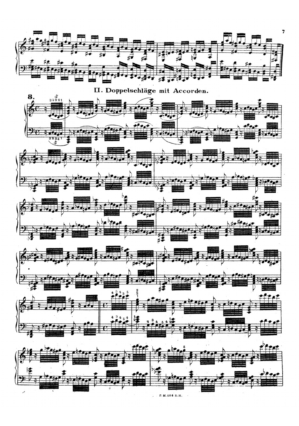 Tagliche studien Ежедневные упражнения | Таузиг Карл