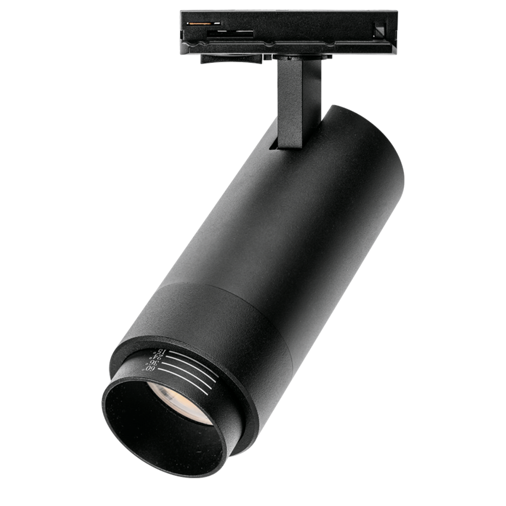 Трековый светильник WOLTA WTL-15W/02B 15Вт 4000К IP20 Чёрный