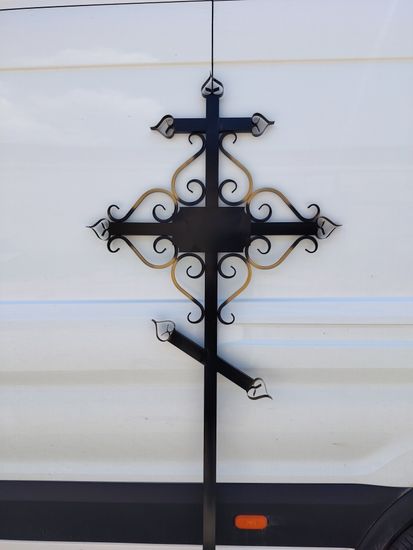 Металлический крест № 47