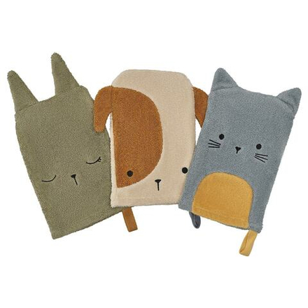 IKEA GULDVÄVARE  (ИКЕА ГУЛДВÄВАРЕ)  -  Перчатка для купания, 14x22 см