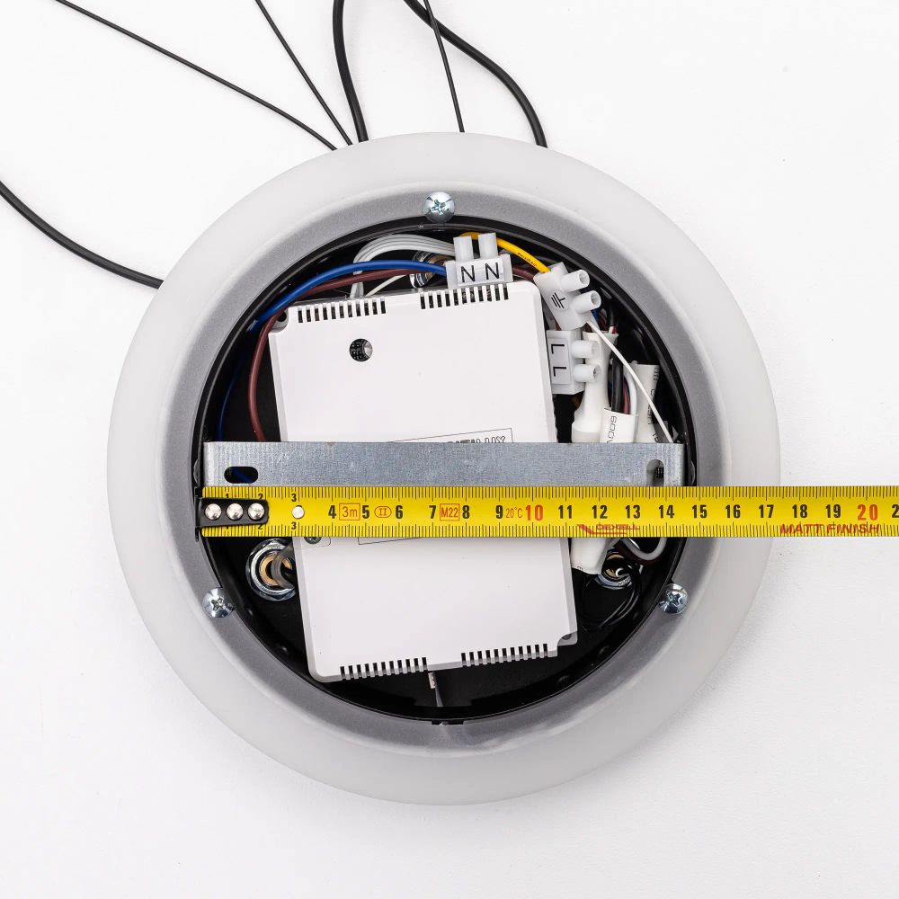 Citilux ТRIO CL215B061E LED Люстра подвесная с пультом Чёрная