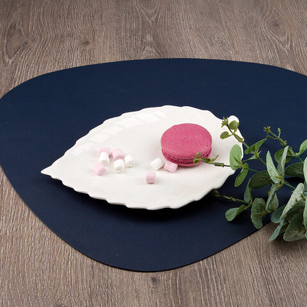 Блюдо сервировочное " " 24,5*16,5*2см. (min8) (фарфор) (транспортная упаковка)