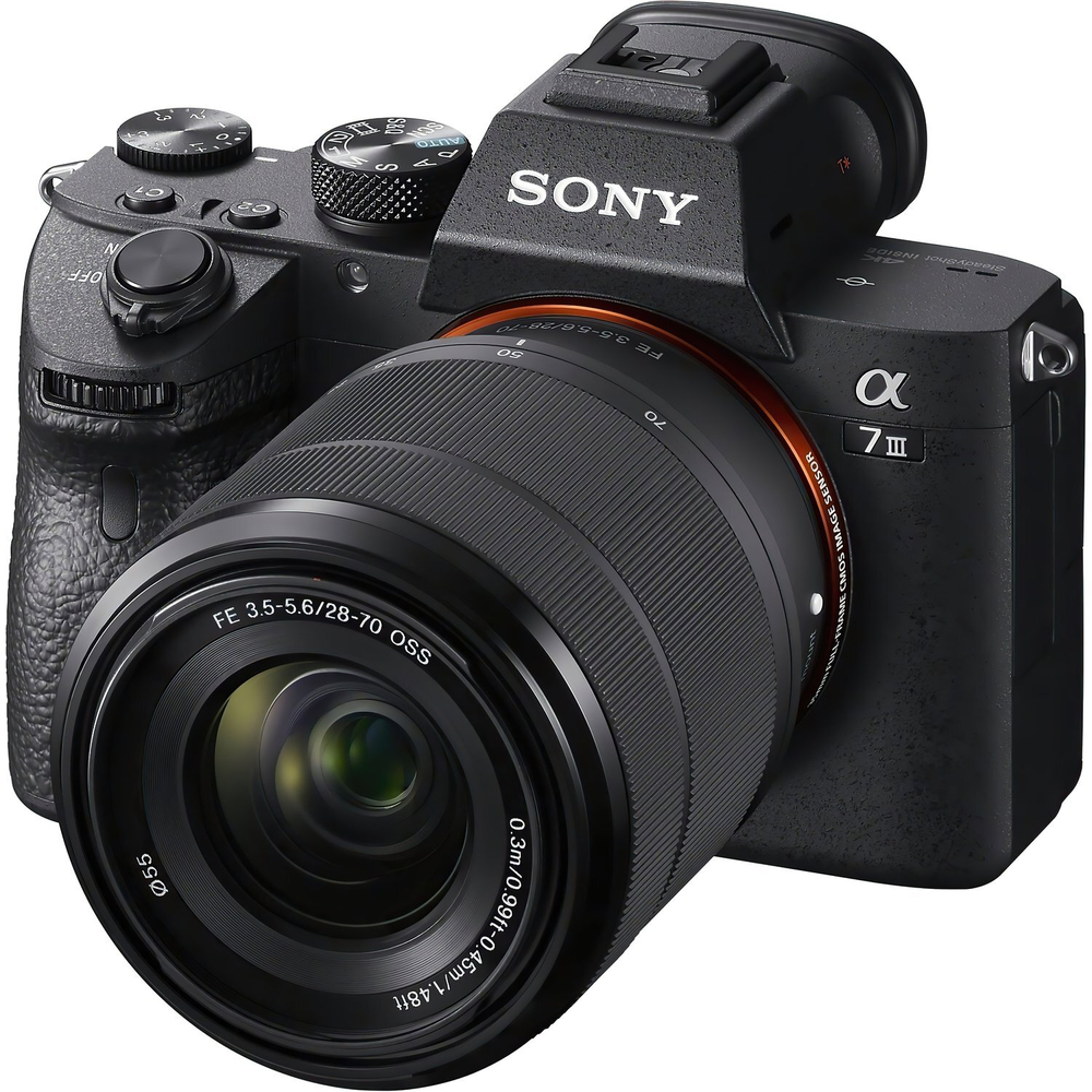 Фотоаппарат Sony Alpha ILCE-7M3 Kit FE 28-70mm f/3.5-5.6 OSS, черный