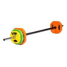 Штанга для аэробики и комплект дисков (1,25-2,5-5 кг) PROGRESS PROFI-FIT