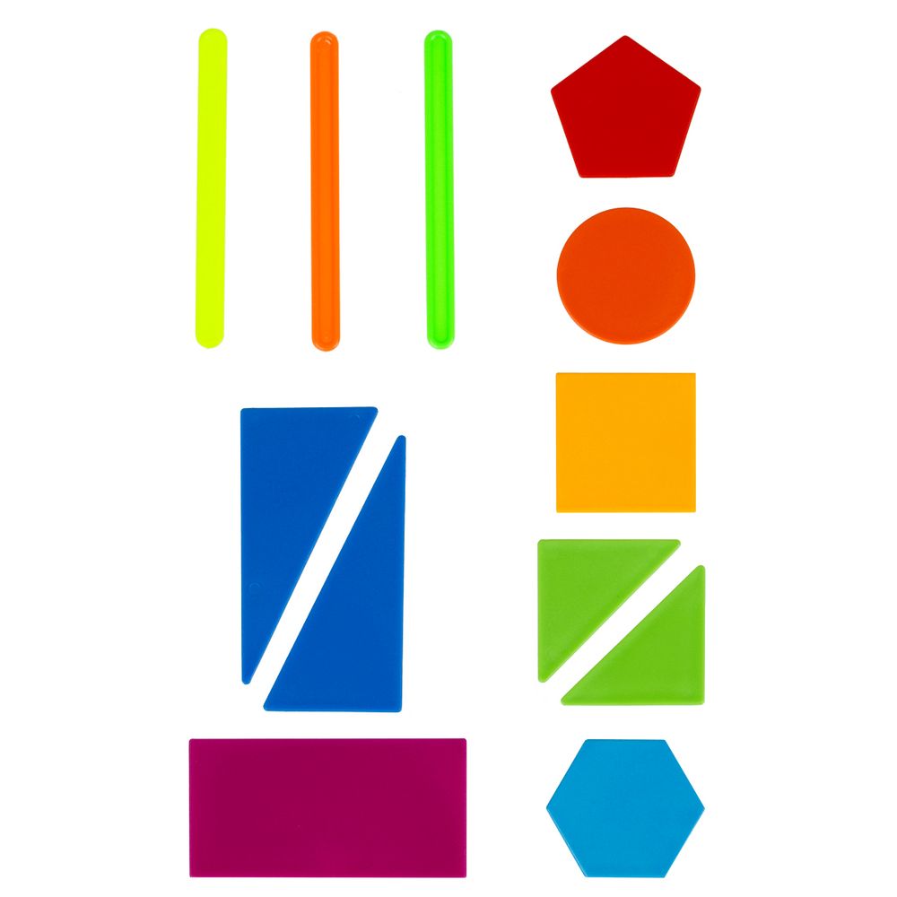 Касса цифр и счетных материалов Учись считать, пластик, 122 элемента и 20 счётных палочек, Стамм