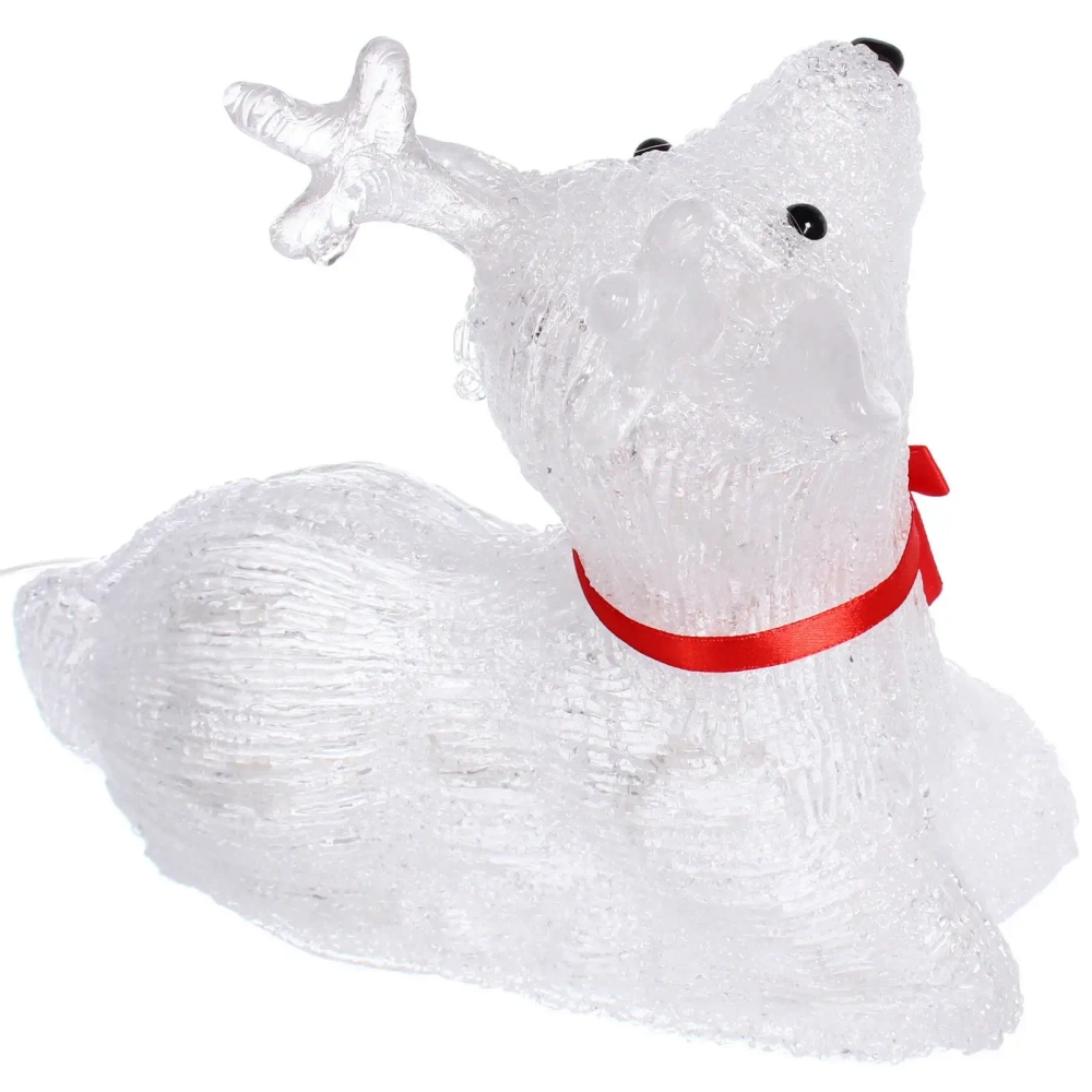 Фигура светодиодная «Счастливый Оленёнок» 23х15х21 см, 20 ламп LED