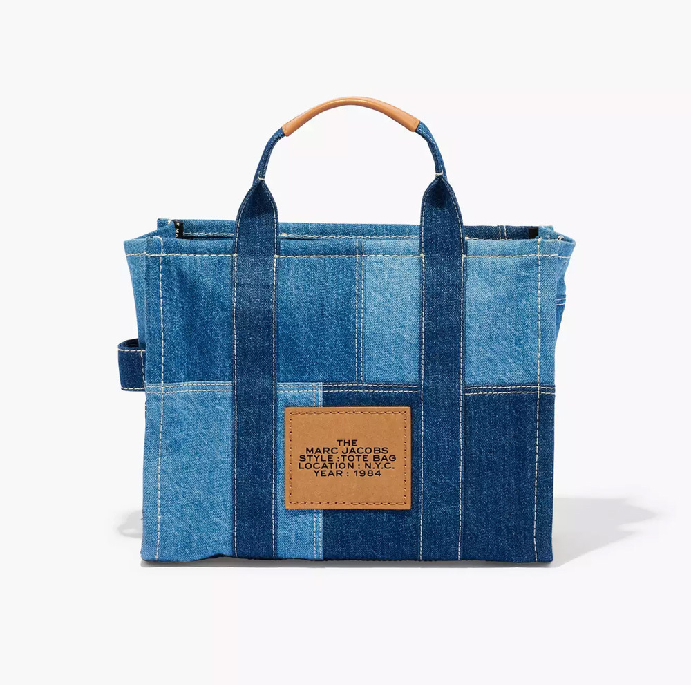 СУМКА MARC JACOBS THE DENIM MEDIUM TOTE BAG BLUE