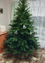 Ель искусственная «Вега» (Литая хвоя) 215 см / 2,1 м