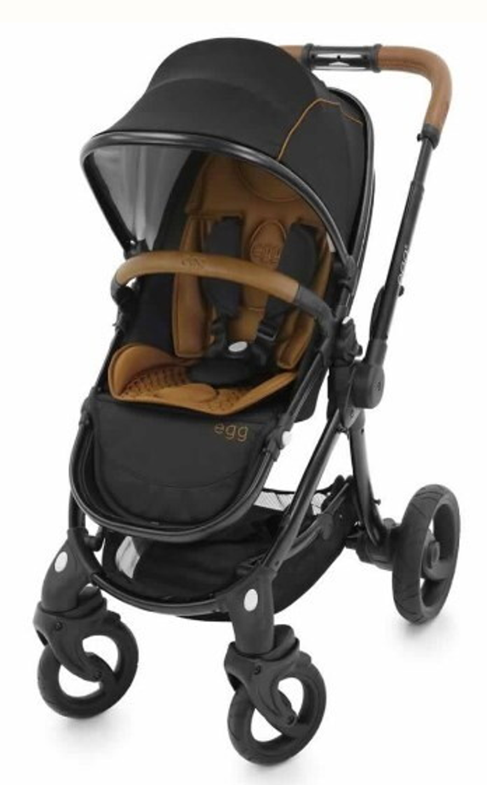 Детская коляска Egg 2 в 1 Anthracite & Chrome