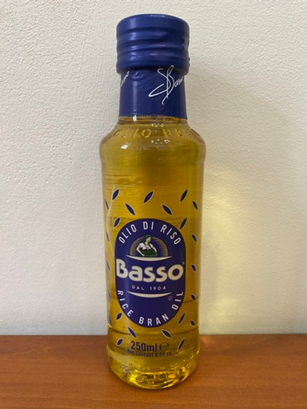 Масло рисовое рафинированное BASSO 250 мл Италия