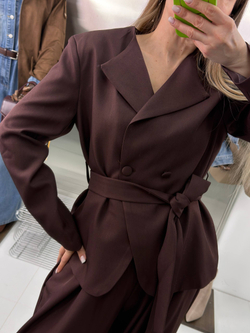 Костюм женский арт. 9221 цвет "шоколадный"