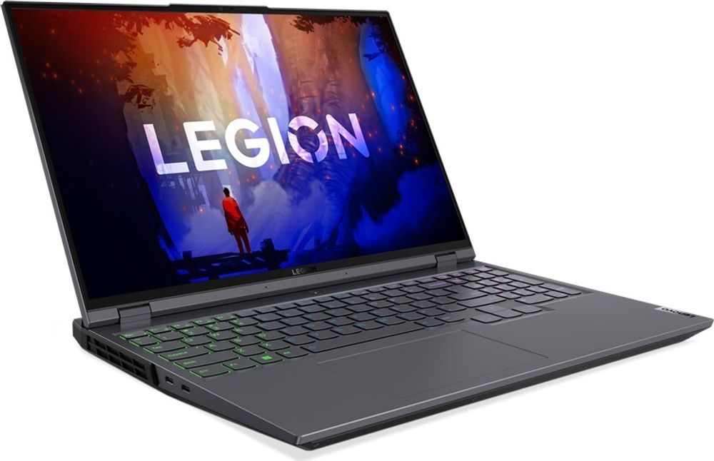 Ноутбук Lenovo Legion 5 Pro 16ARH7H, 16&amp;quot; (2560x1600) IPS 165Гц/AMD Ryzen 7 6800H/16ГБ DDR5/1ТБ SSD/GeForce RTX 3070 Ti 8ГБ/Без ОС, серый [82RG000NRK]