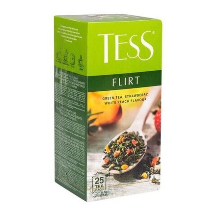 Чай зеленый пакетированный Tess Flirt  25 шт