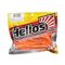 Виброхвост Helios Chubby 3,55"/9 см Orange & Sparkles 5шт. (HS-4-022)