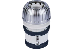 Соединитель металлический для шланга 19 мм 3/4" с аквастопом HF 012MWS Garden Elitech 206042