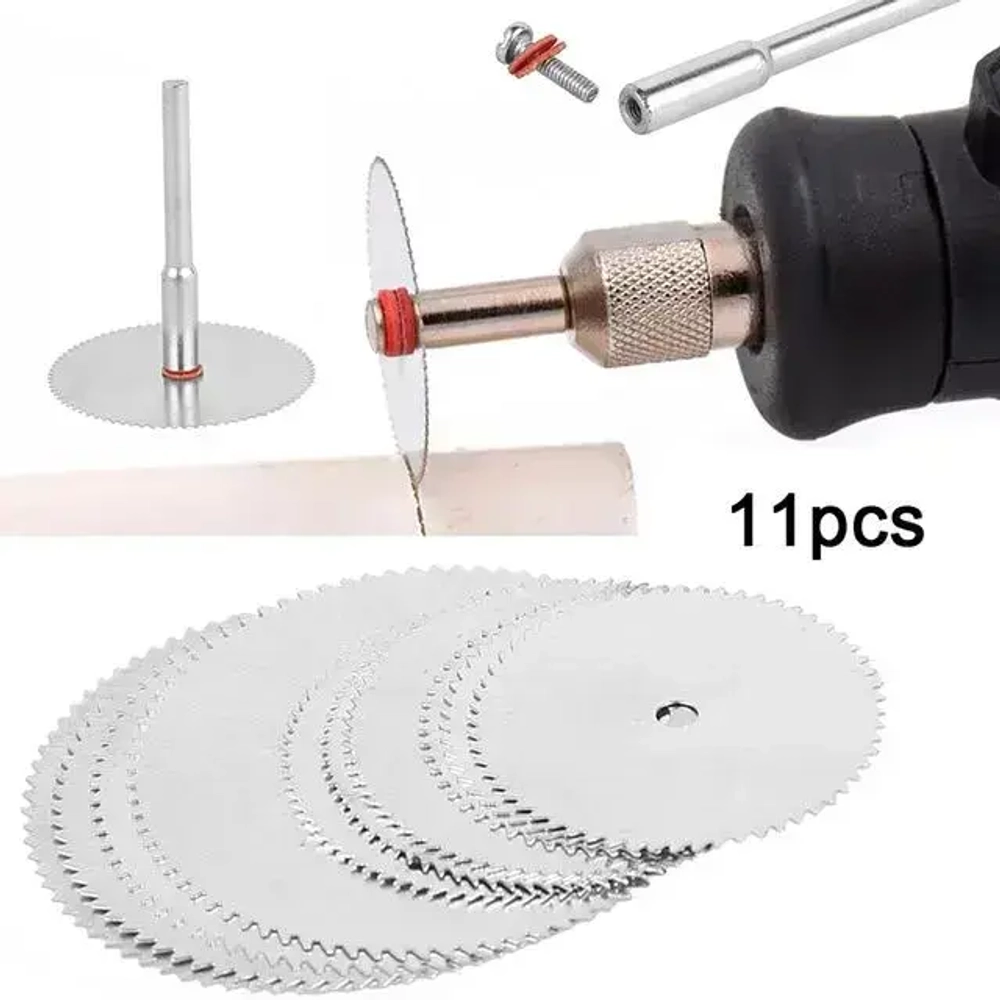 Мини диски для резки по дереву, пластику, кости, тонкого метала