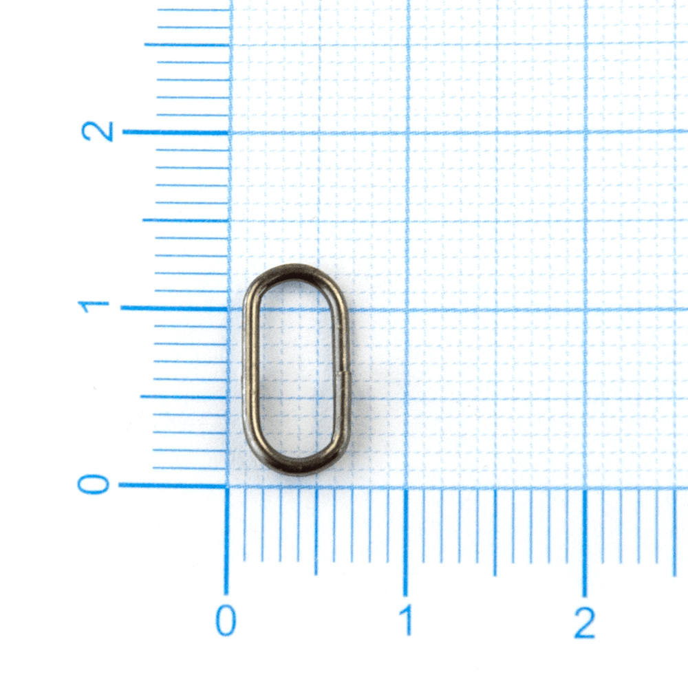 Кольцо заводное Cottus 6806 овальное, 10мм (10шт)