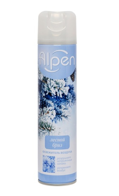 Освежитель воздуха ALPEN 300 мл., Лесной бриз (12)