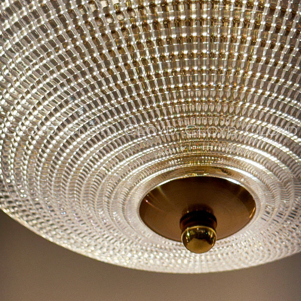 Подвесной светильник Cloyd BEHAIM P3 / Ø30 см - латунь (арт.11693)