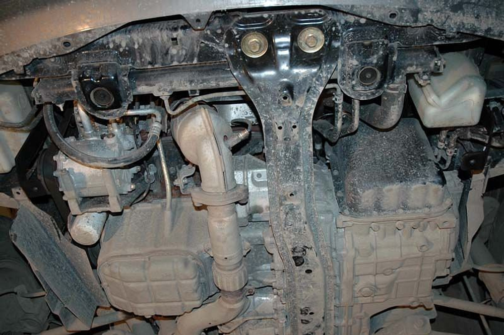 Защита картера и КПП Sheriff для Mitsubishi Endeavor 2003-2011 арт.14.1262