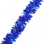 Мишура 2м 7см «Золотые блики», Синий