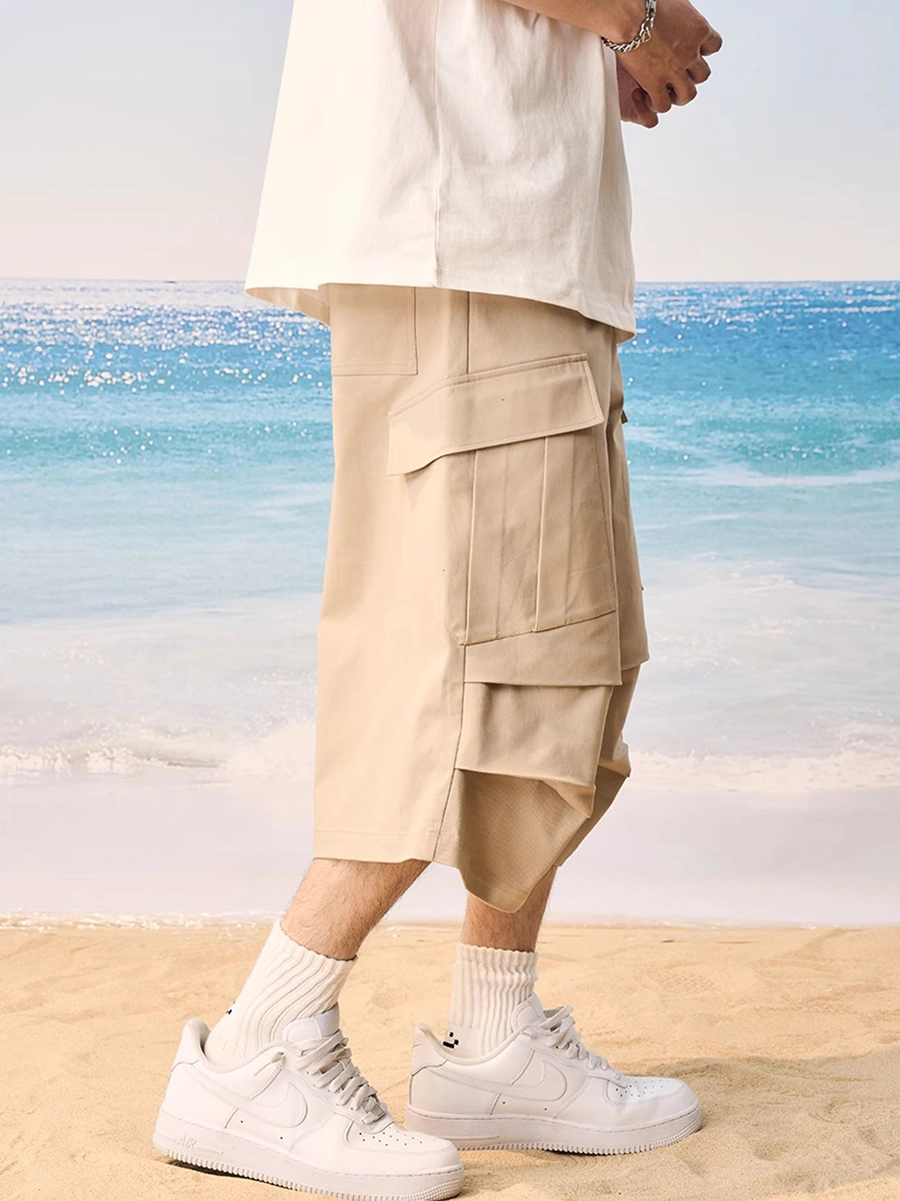 Шорты HARSHandCRUEL Pleated Cargo Jorts