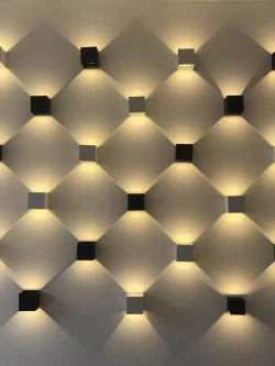 Светильник уличный фасадный архитектурный 12Вт 3000К IP65 металлический черный RINIMA