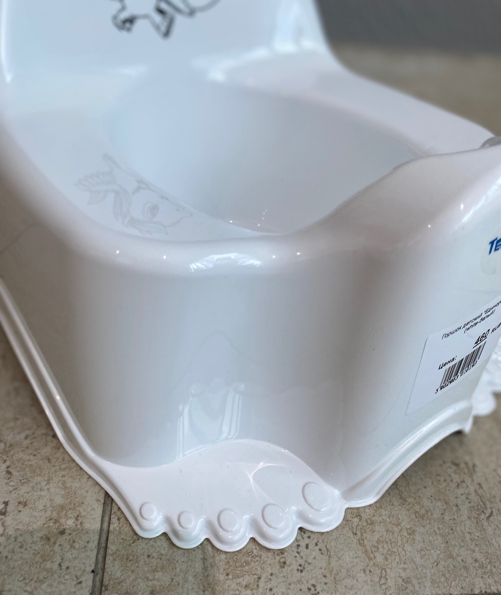 Горшок детский RANT "Единорожка" белый