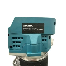 Фрезер кромочный Аккумуляторный по дереву 21V 6.0 Ah