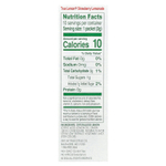 True Citrus, True Lemon, лимонад со вкусом клубники, 10 пакетиков, 30 г