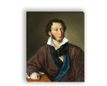 "Портрет А. С. Пушкина", Тропинин В. А., картина для интерьера (репродукция)