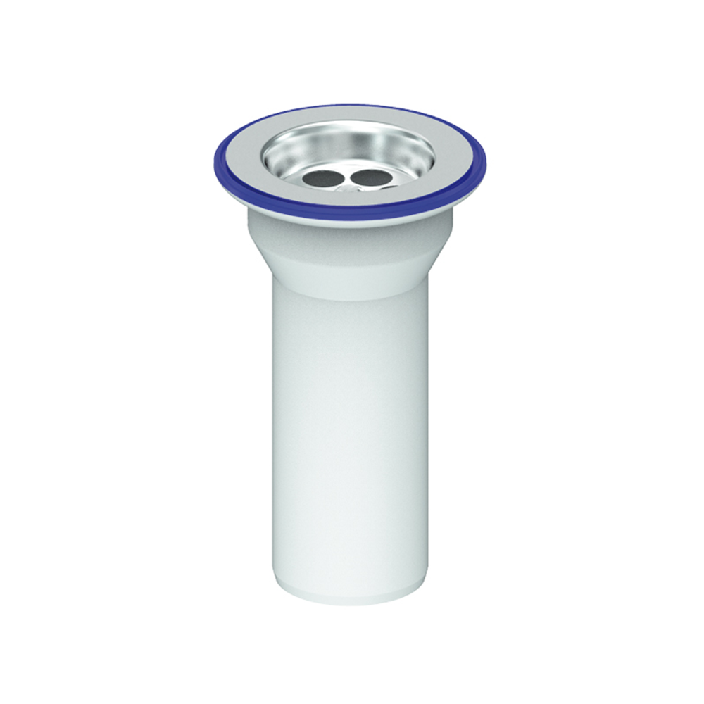 Выпуск литой 1 1/2" (40 мм) с нерж. сеткой E35 UNICORN